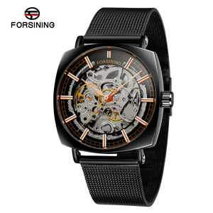 FORSINING Dernières montres automatiques squelette pour hommes, résistantes à l'eau 3ATM, vente en gros Chine - Product Image 2
