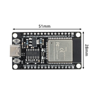 Carte de développement ESP32 double cœur ultra basse consommation avec USB Type-C, WiFi et puce Bluetooth CH340C ESP-WROOM32-DevKitC-32 pour kits