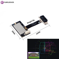 Sensor Lidar DToF Scanner 8g Ringan 60 °   FOV 10fps dengan Sensor Hambatan Kanan untuk Penghindaran Hambatan Robot Drone