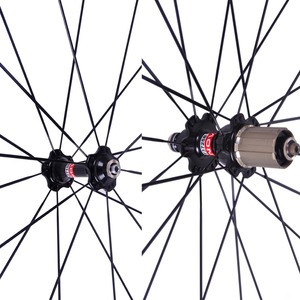 Factory 23 Wide Carbon Tubular Laufradsatz 700C Clincher Felgenbremse Rennrad-Laufräder 38/50/60/88mm Tiefe mit Novatec Powerway Nabe - Product Image 2