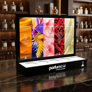 Exhibidor de Acrílico Personalizado para Botellas de Jugo con Pantalla Digital LED Iluminada - Product Image 3