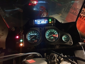 KR200用 ミニ LCD 汎用 RPM スピードメーター デジタル 走行距離計 電動計器 バイクメーター オートバイ アクセサリー - Product Image 4