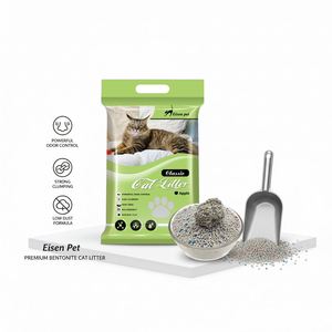 Litière pour chat Bentonite à agglomération rapide, hygiénique, directement de l'usine - Product Image 1