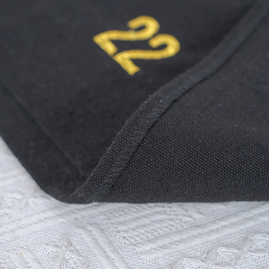 Calendario de Adviento Navideño Colgante High King 2024, Caja de Lona Negra con Bordado, Tela Ecológica, 24 Espacios para Chocolate, 60x120cm - Product Image 4