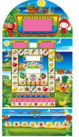 Kits de machine de jeu de monnaie Fruit King 3 Mario/Machine de jeu à pièces Mario Machine de jeu de table Mario Coin