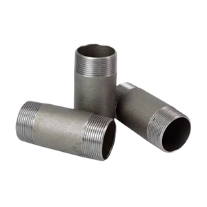 Ống nước mới lắp <span class=keywords><strong>SS</strong></span> 304 316 thép không gỉ ren giảm phụ kiện ổ cắm ống đôi đầu/đầu đơn - Product Image 6