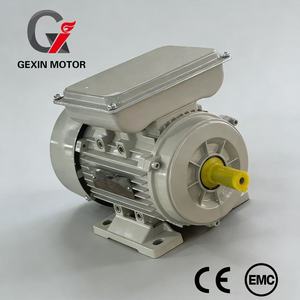 Moteur électrique monophasé Gexin 220V 50/60Hz 2800RPM 0.75KW 1HP-5HP AC, 100% cuivre, efficacité IE3, montage sur pied, entièrement fermé - Product Image 2