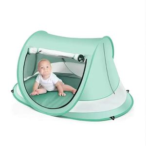 Tente de camping automatique pour bébé, portable, imperméable, pour la plage, à ouverture rapide, en maille, pour enfants - Product Image 1