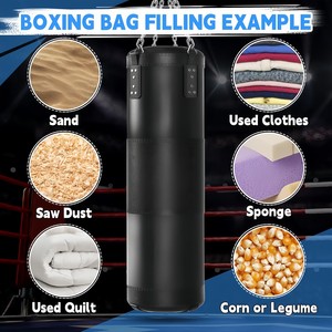 CZFIT Saco <span class=keywords><strong>de</strong></span> <span class=keywords><strong>Boxeo</strong></span> <span class=keywords><strong>de</strong></span> Arena para Taekwondo, sin Relleno, <span class=keywords><strong>de</strong></span> Pie, con Guantes y Accesorios - Product Image 4