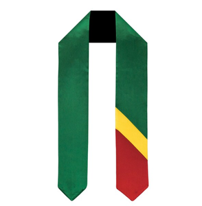 Jebha <span class=keywords><strong>Flag</strong></span> Graduation Stole International Study Abroad Adulte Unisex - Product Image 4