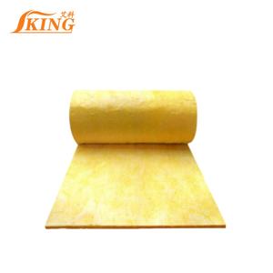 ISOKING Rouleau d'isolation en <span class=keywords><strong>laine</strong></span> <span class=keywords><strong>de</strong></span> <span class=keywords><strong>verre</strong></span> nue 50 mm 10-48 kg/m³ Matériau d'isolation thermique pour toiture métallique - Product Image 1