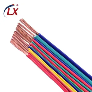 Cables azules directos de fábrica para electricidad Cable eléctrico Precio de cable por metro 450/750V Cable de un solo núcleo de 2/3/1/2/1/2/1/2/1/2/1/2/1/2/V/1/2