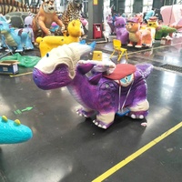 Voiture électrique miniature dinosaure pour parc d'attractions, moteur CC sans balais, pour usage intérieur/extérieur, centres commerciaux, jardins d'aventure