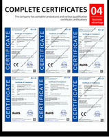 Ventilateurs de refroidissement DC Hangdahui HD9225U12B 120x120x25mm 5V/12V/24V/48V à roulement fluide, dissipateur thermique en plastique, durée de vie 50000 heures, pour ordinateur, connecteur 3 broches