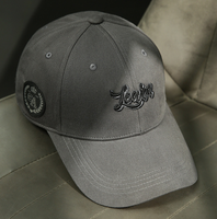 Casquettes de baseball unisexes sportives et professionnelles à 6 panneaux avec logo personnalisé, broderie 3D, ajustables, protection solaire quotidienne