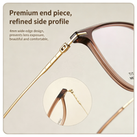 Montures de lunettes M8264, style rétro et décontracté, tendance, design ultra-léger