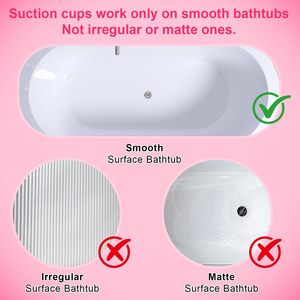 Tapis de massage électrique portable pour bain à bulles, avec ventouses antidérapantes, étanche, pour spa et bain à air, pour la maison - Product Image 2