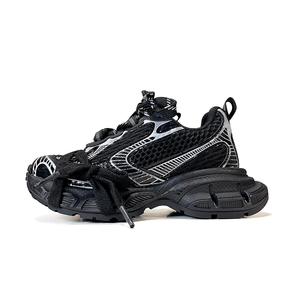 Nouvelles Baskets de Créateur pour Enfants 2024 Tendance avec Conception à Sangles Panneaux en Cuir et Maille Semelle Souple Chaussures Robustes pour Garçons et Filles - Product Image 1