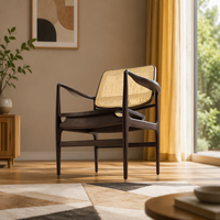 Fauteuil au design moderne et élégant, structure en bois durable de haute qualité, vente chaude pour la maison, l'extérieur, l'hôtel, les loisirs
