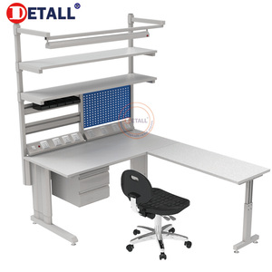 Detall Établi antistatique en forme de L Table de laboratoire électronique Esd Table de laboratoire de technicien - Product Image 6