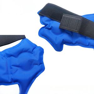 Compresa de Gel para Tobillo - Terapia Fría/Caliente Reutilizable, Correa Ajustable, a Prueba de Fugas y Apta para Microondas, Tamaño Personalizable para Esguinces e Hinchazón - Product Image 2