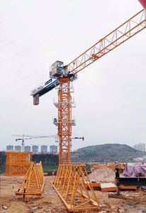 Tower Crane 8T JHT6515N-8 Mobile Harbour Crane with Remote Control Gear & Motor High Load Moment 65m Lifting Height for Sale - Product Image 6