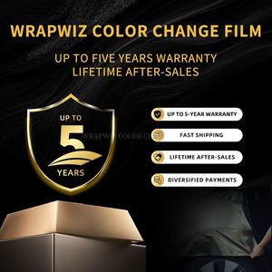 <span class=keywords><strong>Film</strong></span> d'emballage de voiture vert saule PET brillant métallisé vert frais feuille de changement de couleur de vinyle automatique - Product Image 6