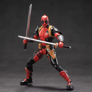 Figurine de collection <span class=keywords><strong>Deadpool</strong></span> de 18 cm (7 pouces) à l'échelle 1/100, série Super War Game, style jeu vidéo - Product Image 6