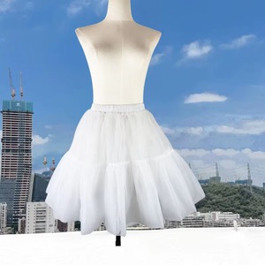 <span class=keywords><strong>Jupon</strong></span> <span class=keywords><strong>vintage</strong></span> court en tulle bulle 100% polyester, longueur de jupe 35 cm, taille élastique 50-100 cm, <span class=keywords><strong>robe</strong></span> de mariée rétro - Product Image 2