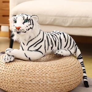 Muñeco de tigre realista Wildlife Park Tigre siberiano Juguete de peluche Simulación Bosque Animal Gigante Muñeco de tigre de peluche - Product Image 6