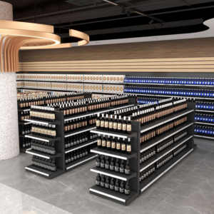 Estantería Metálica Usada para Tiendas Minoristas, Exhibidores de Supermercados, Estante de Exhibición, Góndola, Estanterías con Iluminación LED - Product Image 5