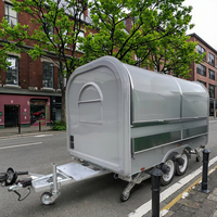 SILANG Commercial Food Trailer Nouveau certifié CE pour les remorques de jus de café Snack Food & Chips