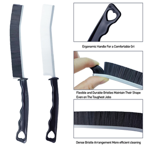 Herramienta Multifuncional para Limpiar Grietas, Cepillos para Limpiar Espacios, Cepillo para Limpiar Juntas, Cepillo para Fregar, Cepillo para Limpiar Grietas con Cerdas Duras - Product Image 3