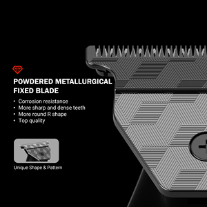 Tagliacapelli Professionale Ricaricabile con Testina Staccabile, Lama a T per Dettagli, Trimmer Maschile per Sottocapo 7500rpm - Product Image 2