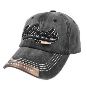Gorra de Béisbol de Mezclilla Lavada Estilo Los Ángeles, Unisex, con Bordado de Algodón - Product Image 4