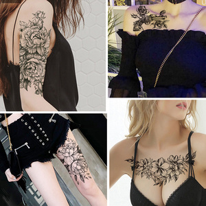 Bán Sỉ Miếng Dán Hình Xăm Nửa Cánh Tay Chống Nước Thiết Kế Hoa Theo Yêu Cầu Hình Xăm Tạm Thời Cho Nam Và Nữ - Product Image 6