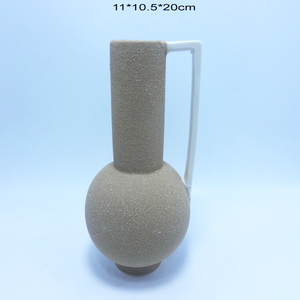 Floreros de cerámica con curvas italianas modernas antiguas, jarrón de mesa decorativo, porcelana blanca <span class=keywords><strong>Celia</strong></span> para decoración del hogar - Product Image 5