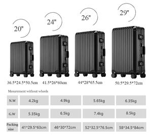 2024 nueva <span class=keywords><strong>maleta</strong></span> <span class=keywords><strong>de</strong></span> equipaje <span class=keywords><strong>de</strong></span> aluminio puro bolsas metálicas con ruedas <span class=keywords><strong>maleta</strong></span> <span class=keywords><strong>de</strong></span> <span class=keywords><strong>mano</strong></span> con bloqueo <span class=keywords><strong>de</strong></span> contraseña TSA <span class=keywords><strong>de</strong></span> 20 pulgadas - Product Image 5