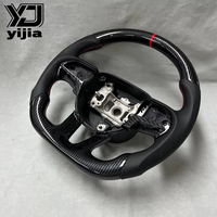 Volant modifié en fibre de carbone PU à 3 branches pour Dodge Challenger 2015-2016 – Remplacement et amélioration