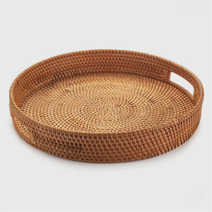 Grand bandeau De table en bambou du Vietnam, bol carré, assiette pour service écologique, Madera aliments - Product Image 1