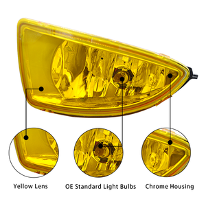 Phare antibrouillard halogène de haute qualité avec lentille ambre pour <span class=keywords><strong>honda</strong></span> <span class=keywords><strong>civic</strong></span> <span class=keywords><strong>2</strong></span>/4 porte <span class=keywords><strong>2004</strong></span> 2005 accessoires de voiture - Product Image 4