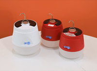 Lampes de lanterne LED portables d'extérieur rechargeables avec étanchéité IP44 et batterie 3200/6400mAh pour le camping et la pêche