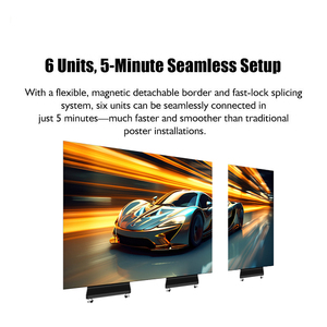 Pantalla LED P1.86 P2.5 para Carteles, Interior/Exterior, Portátil, Plegable, <span class=keywords><strong>Video</strong></span> <span class=keywords><strong>Wall</strong></span>, IP65 Impermeable, Tamaño Personalizable, 2 Años de Garantía - Product Image 4