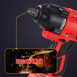 SENGXIN 850N 21V 510W 42MM Industrial Lithium-Ion Brushless Motor Impact Wrench 5.0Ah <b>Square</b> Drive - Product Image 3