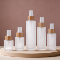 Ensemble de flacons cosmétiques avec estampage doré et pompe à lotion, pour sérum visage, crème corporelle, utilisation salle de bain, coiffeuse, bureau