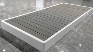 Alfombrilla de ducha de madera antideslizante de alta calidad para baño, plataforma de drenaje para bañera, pedal para bañera de hielo, tina de inmersión fría. - Product Image 3