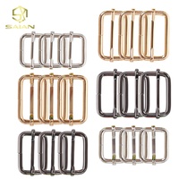 Haute qualité ajusteur diapositives boucles rouleau broches boucles curseur sangle ajusteur pour bricolage ceinture matériel accessoires