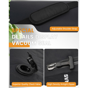 Sacchi da Viaggio Sottovuoto Premium Impermeabili e Anti-Umidità per Conservazione Ermetica dei Bagagli - Product Image 3