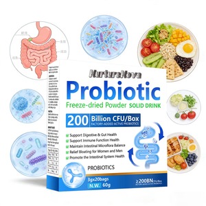 프로바이오틱 동결건조 분말 음료 20포 3g 사양 200억 CFU/1카톤 OEM 지원 - Product Image 4