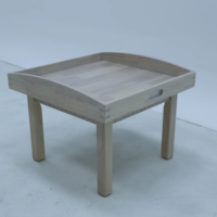 Table d'activités sensorielles et de lecture ergonomique en bois pour enfants de maternelle